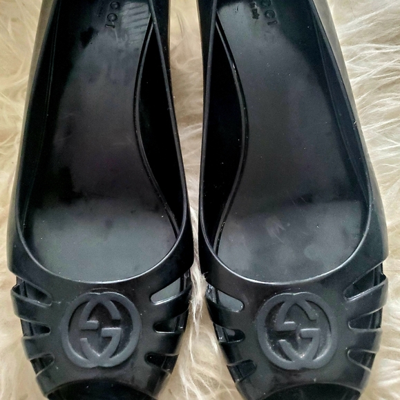 Ladies GUCCI wedges - Picture 3 of 4